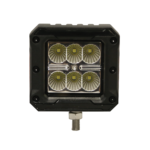 Ecco EW3006-F LED Flood Worklamp  6 LED 12-24V Square with Black Bezel