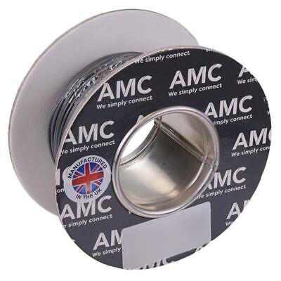 AMC 0.5mm Thinwall Cable Grey AMC 20 Ga 0.75mm² 24/0.20mm Thinwall Cable 100m - Grey - Image 1